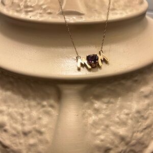 February Mom necklace
